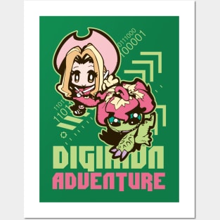 digimon adventure mimi palmon Posters and Art